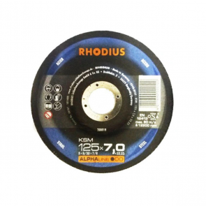 Rhodius slīpēšanas disks metālam, 125x7.0x22.2